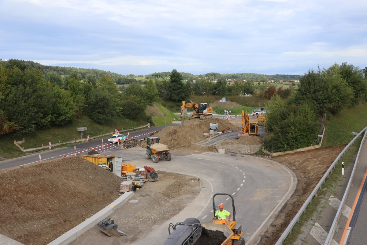 Die Autobahnauffahrt Richtung Winterthur ist bis 19.9.2025 gesperrt.