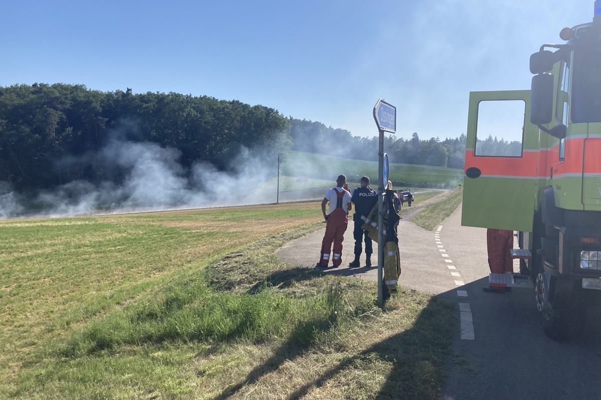 Die Feuerwehr wurde zwar aufgeboten