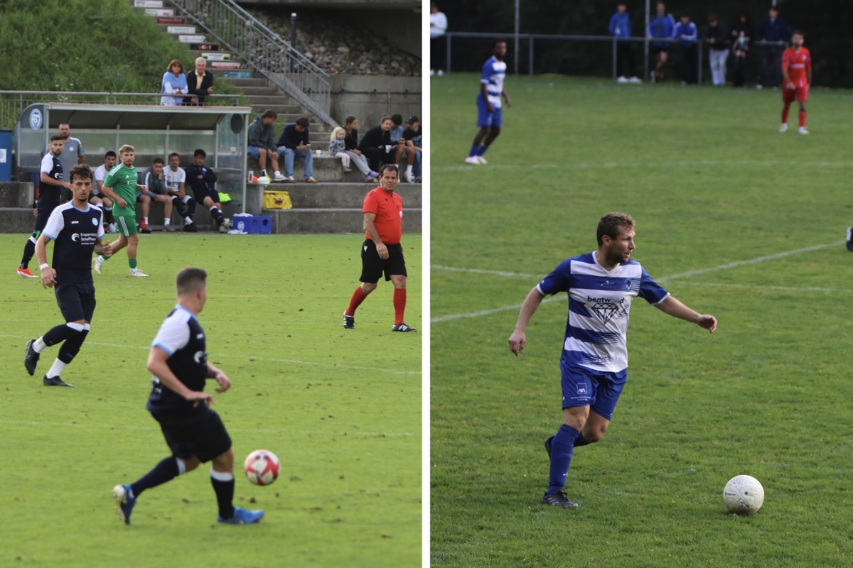 Zum Abschluss der Herbstrunde empfängt der zwölftplatzierte FC Ellikon/Marthalen (links) den siebtplatzierten Aufsteiger Cholfirst United aus Feuerthalen und Flurlingen zum Derby in der Raiffeisen-Weinland-Arena.