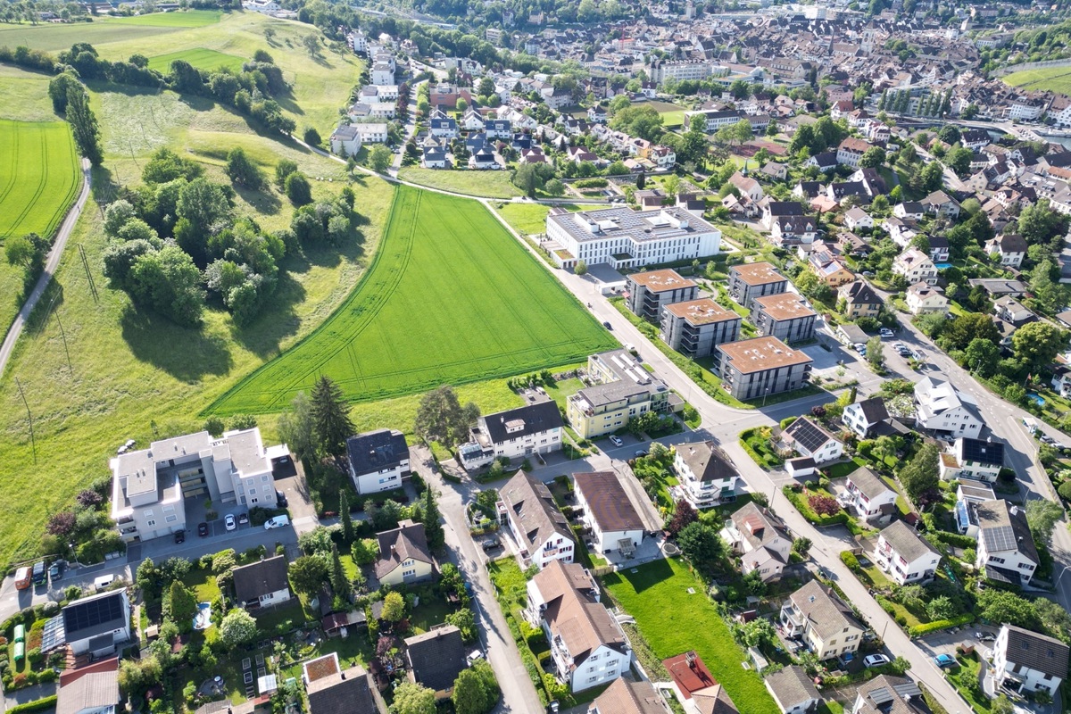 Das Gebiet Toggenburg (grüne Fläche) kann nun überbaut werden.