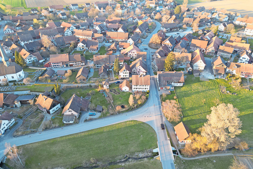 2103 5 Marthalen Ansicht Von Süd Pfarrhaus Spa