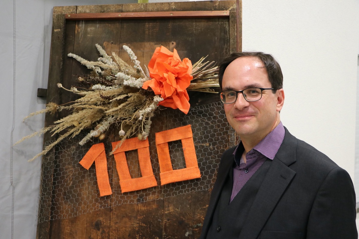 Oliver Waespi schrieb eigens für das 100-Jahr-Jubiläum ein Stück. Der Komponist stammt aus Ossingen, heute lebt er in Bern.