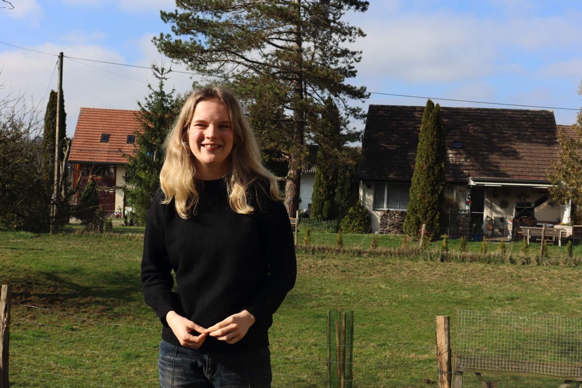 Bald ETH-Ingenieurin? Die Voraussetzungen sind da: Maria Aeschimann schrieb ihre Maturarbeit über wasserstoffbetriebene Flugzeuge.