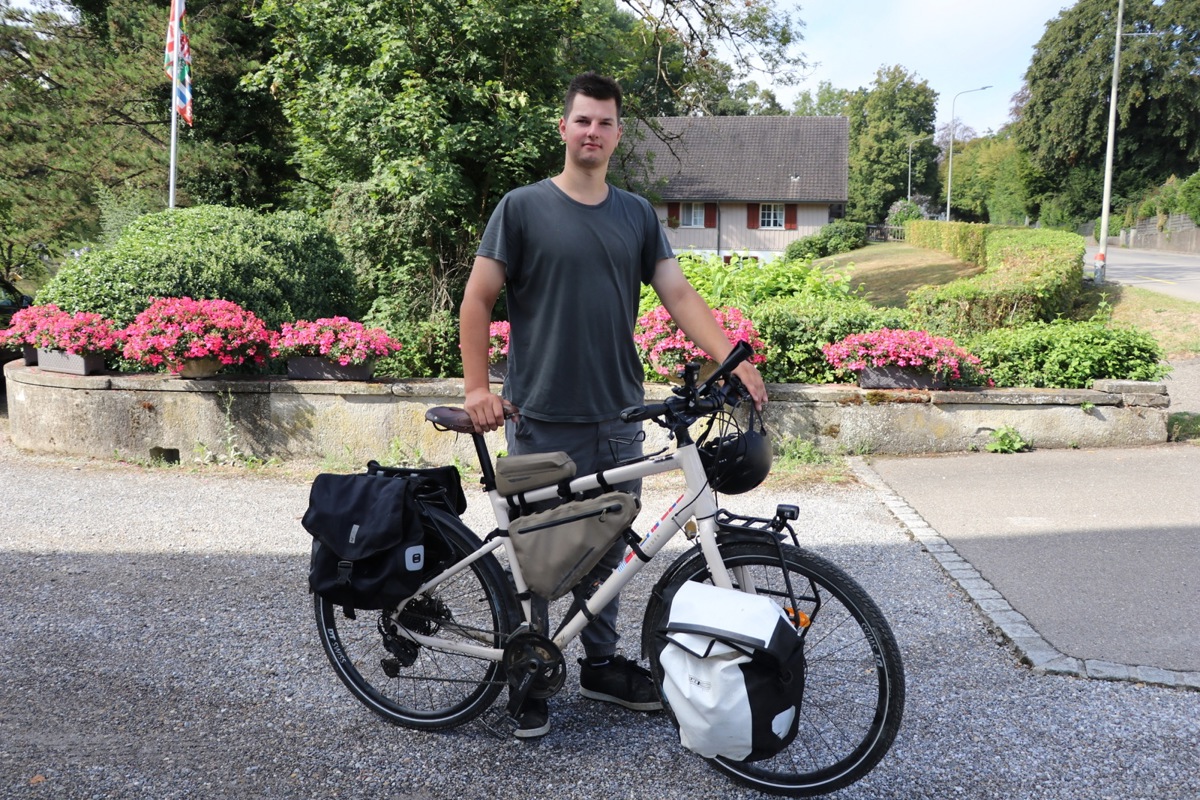 Salomon Ruppens Tour führte ihn von Altikon bis in die griechische Hafenstadt Igoumenitsa. 