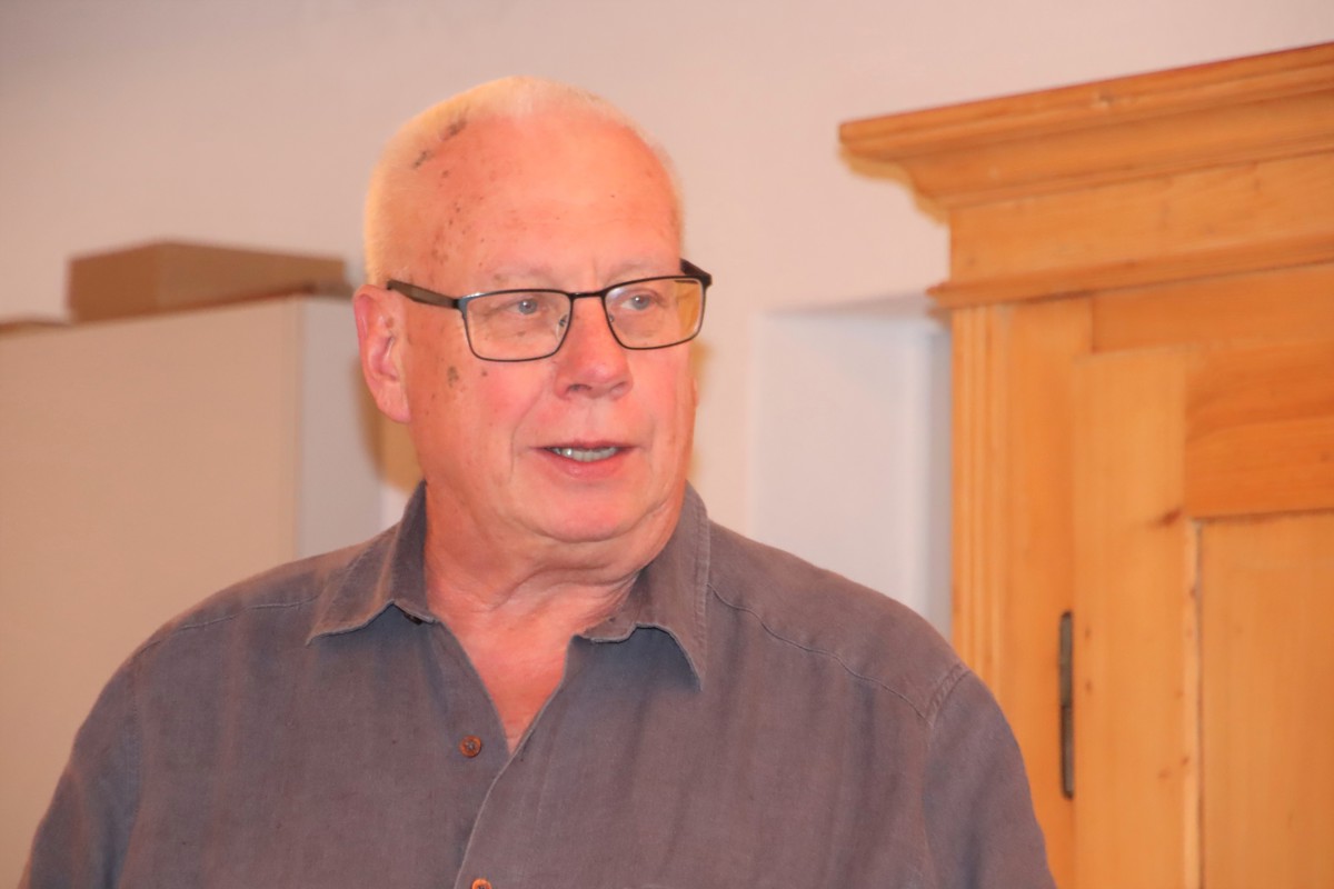 Der neue Präsident August Dünki.