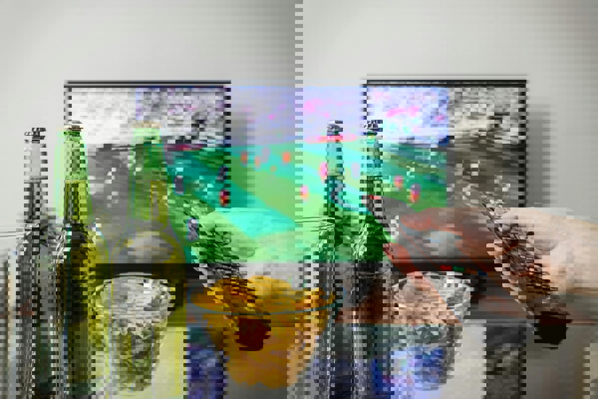 Livesport im Fernsehen wäre bei einer Annahme der Halbierungsinitiative gefährdet, sagen die Gegner.