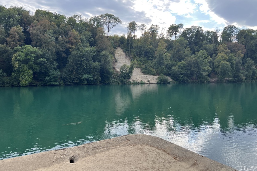 1408 5 Uhwiesen Nohlhalde Rheinwanderweg Bunker Spa21