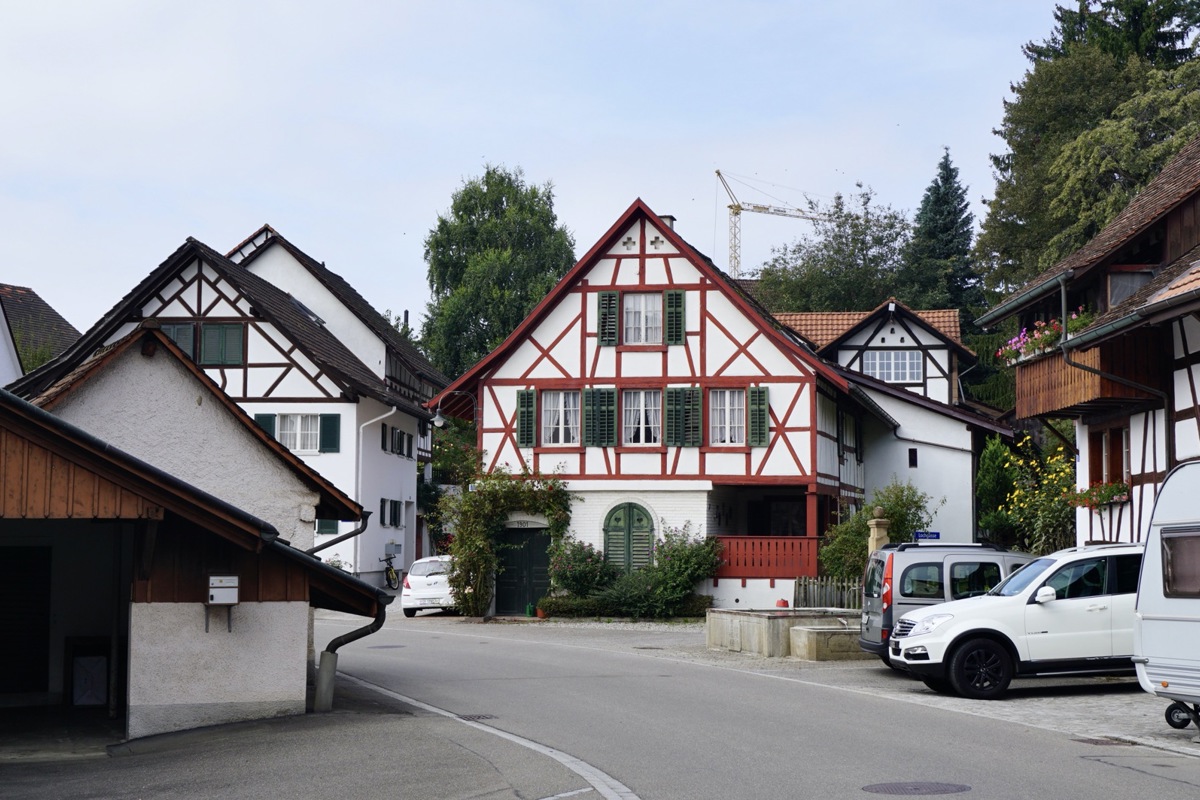 Buchbergs Strassenbild ist malerisch