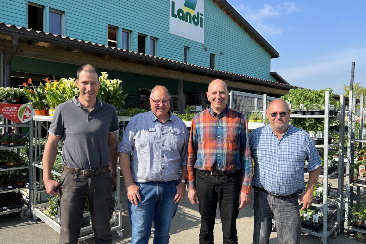 Die Führung der neuen Landi Seebachtal mit Sitz in Stammheim: Thomas Keller