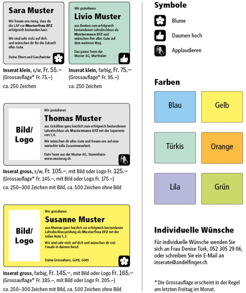 Gratulationen Web 2025