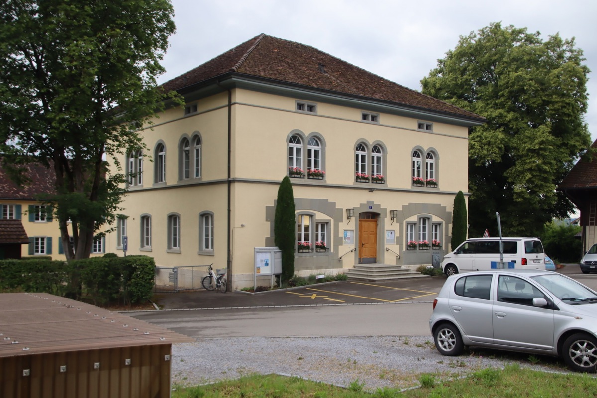 Das kantonal geschützte Gemeindehaus wird umfassend saniert.