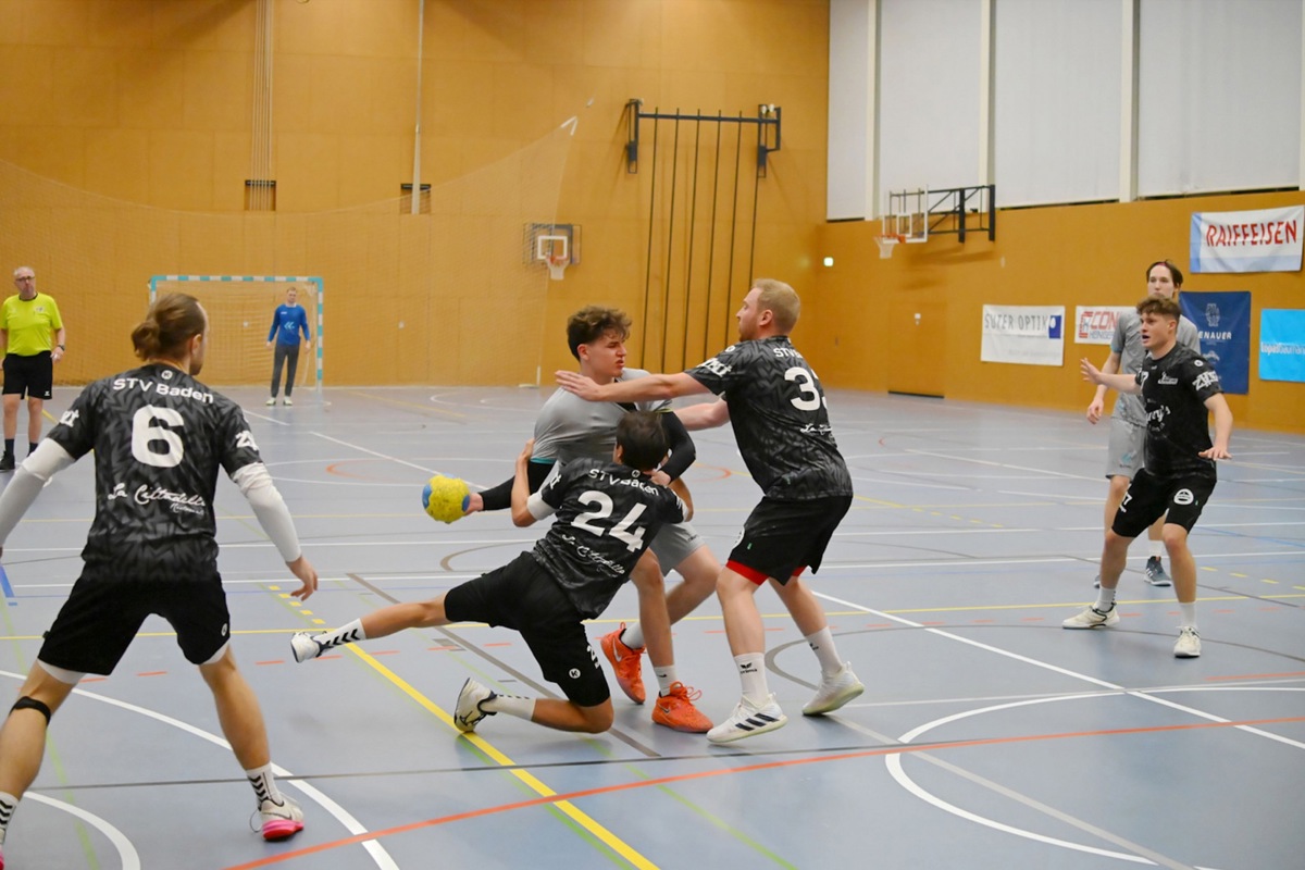 Baden machte dem HC Andelfingen im Hinspiel das Leben schwer.