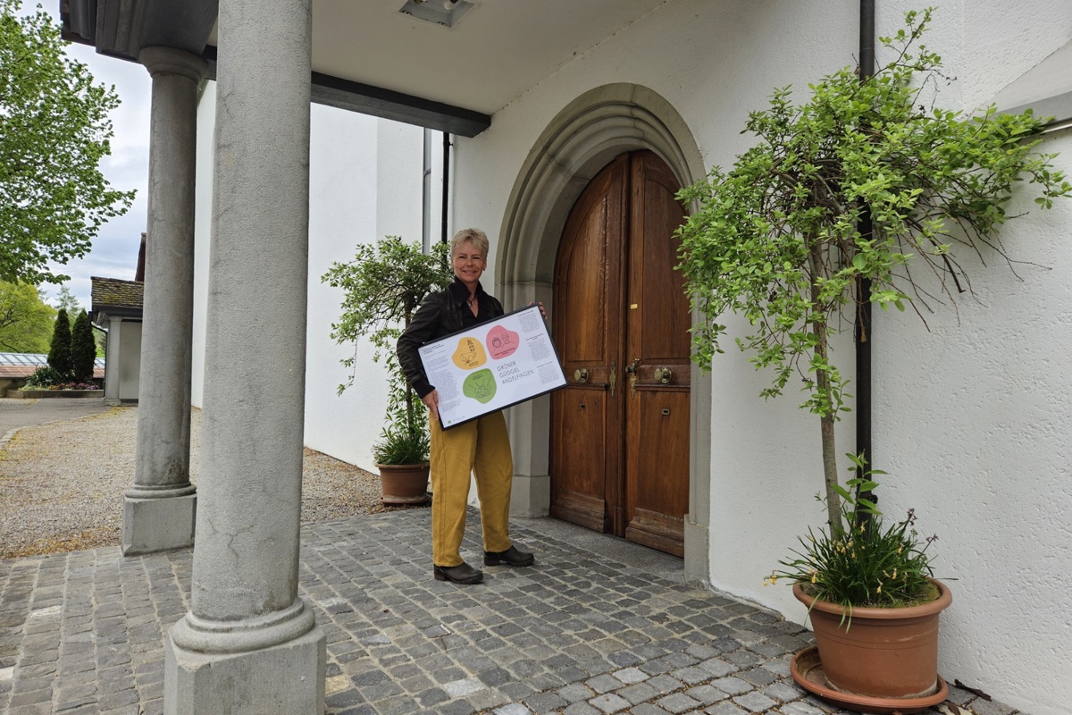 Erika Bauert war die Projektleiterin des «Grünen Güggels» in Andelfingen. Das Zertifikat erhielt die Kirche vor gut einem Jahr.