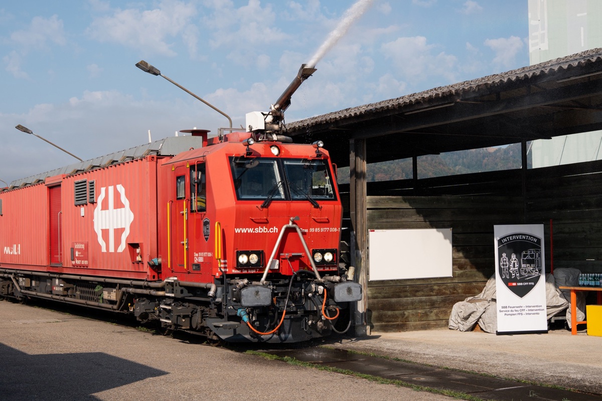 Am letzten Mittwoch lud die SBB zu 20 Jahren Intervention nach Olten und gab einen Einblick in ihre Tätigkeit.