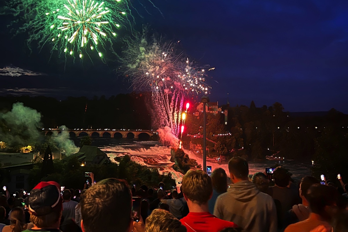 Schaffhausen verzichtet in diesem Jahr auf das Rheinfall-Feuerwerk.