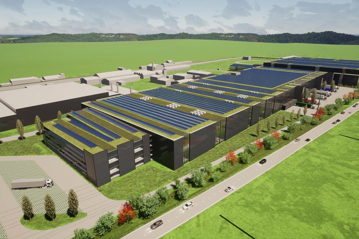 So hätte das Logistikzentrum in Rafz aussehen sollen.