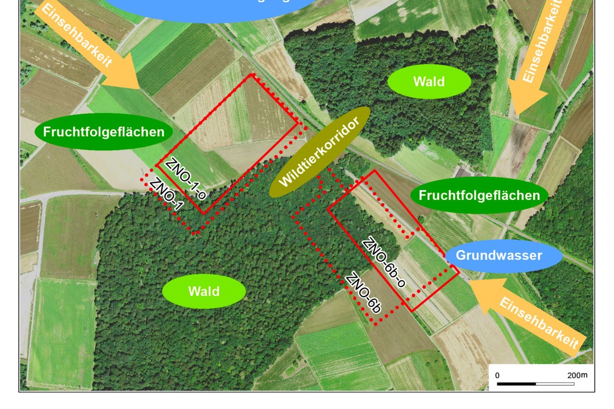 Der Nagra-Arbeitsbericht NAB 19-08 zeigt die 2019 von der regionalen Fachgruppe angewandten Kriterien der Interessenabwägung.