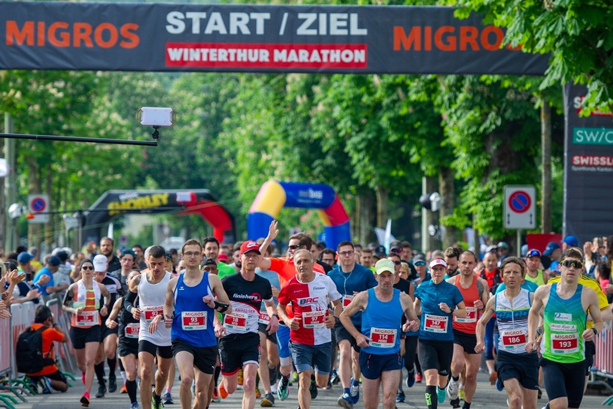 Ein letztes Mal Winterthur Marathon: Ab dem nächsten Jahr ändern sich der Name und die Distanzen.