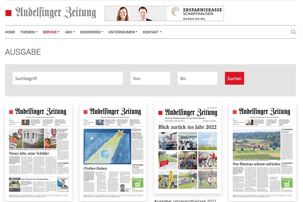 Bei vielen Abonnentinnen und Abonnenten läuft dieser Tage der Zugang auf das E-Paper ab. Zwar funktioniert die Anmeldung noch