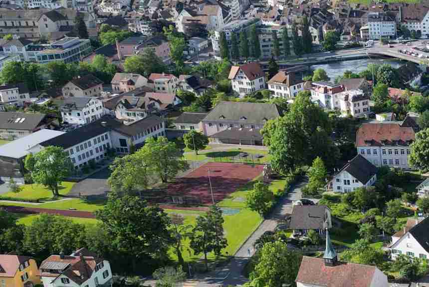 2511 7 Feuerthalen Von Oben Archiv