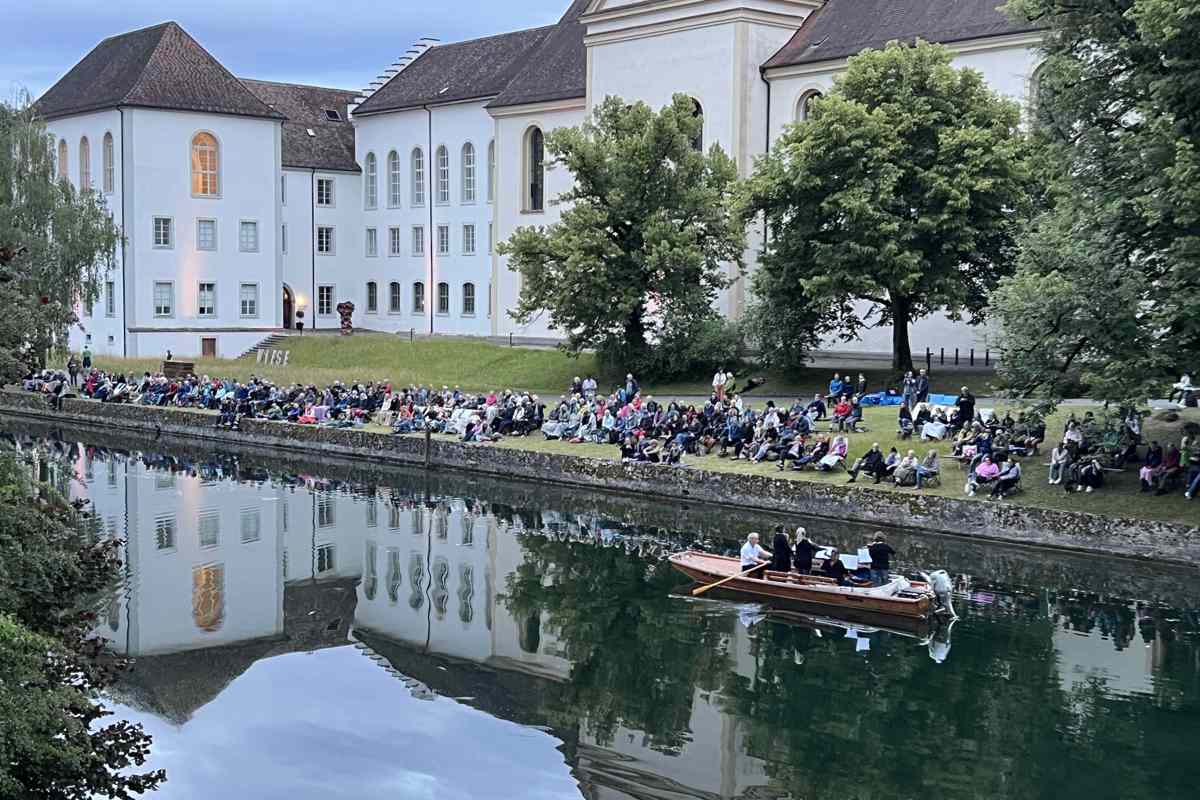 Seit Beginn ein Fixpunkt: Die Rheinserenade am Freitagabend. 