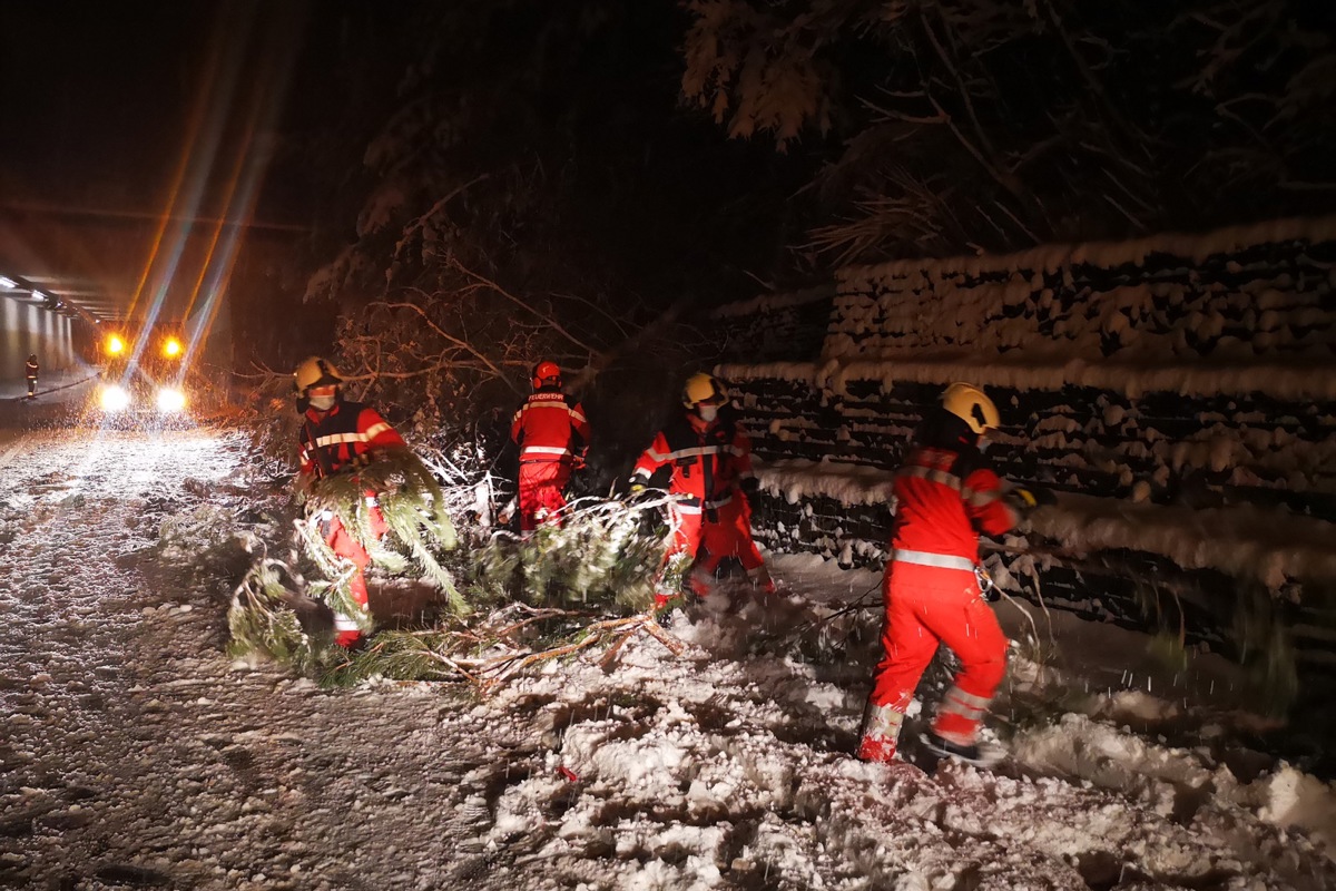 Die Feuerwehr Andelfingen und Umgebung war in der Nacht von vergangenem Donnerstag auf Freitag damit beschäftigt