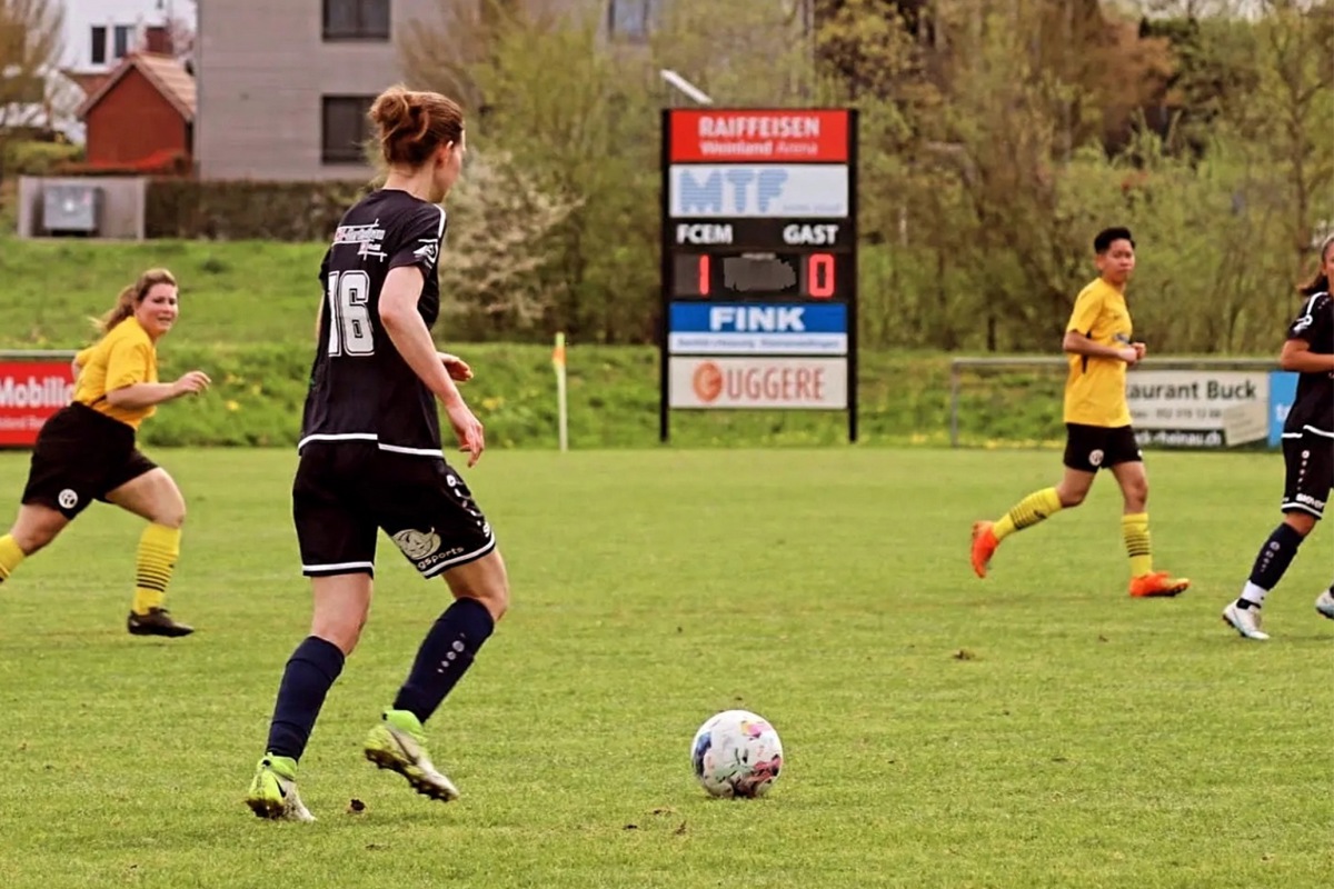 Alexandra Brandenberger (hier im Heimspiel gegen Oberglatt vor zwei Wochen) erzielte das 2:0.