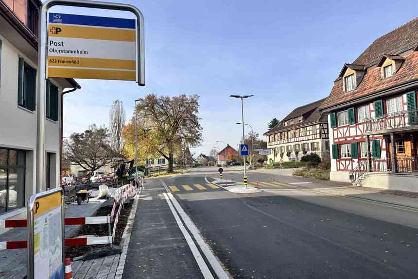 1811 1 Stammheim Haltestelle Post Rietweg Sm