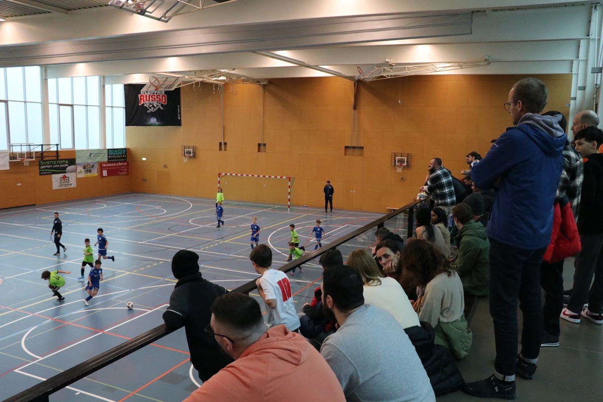 Volle Zuschauerränge am Samstag in der Andelfinger Sporthalle