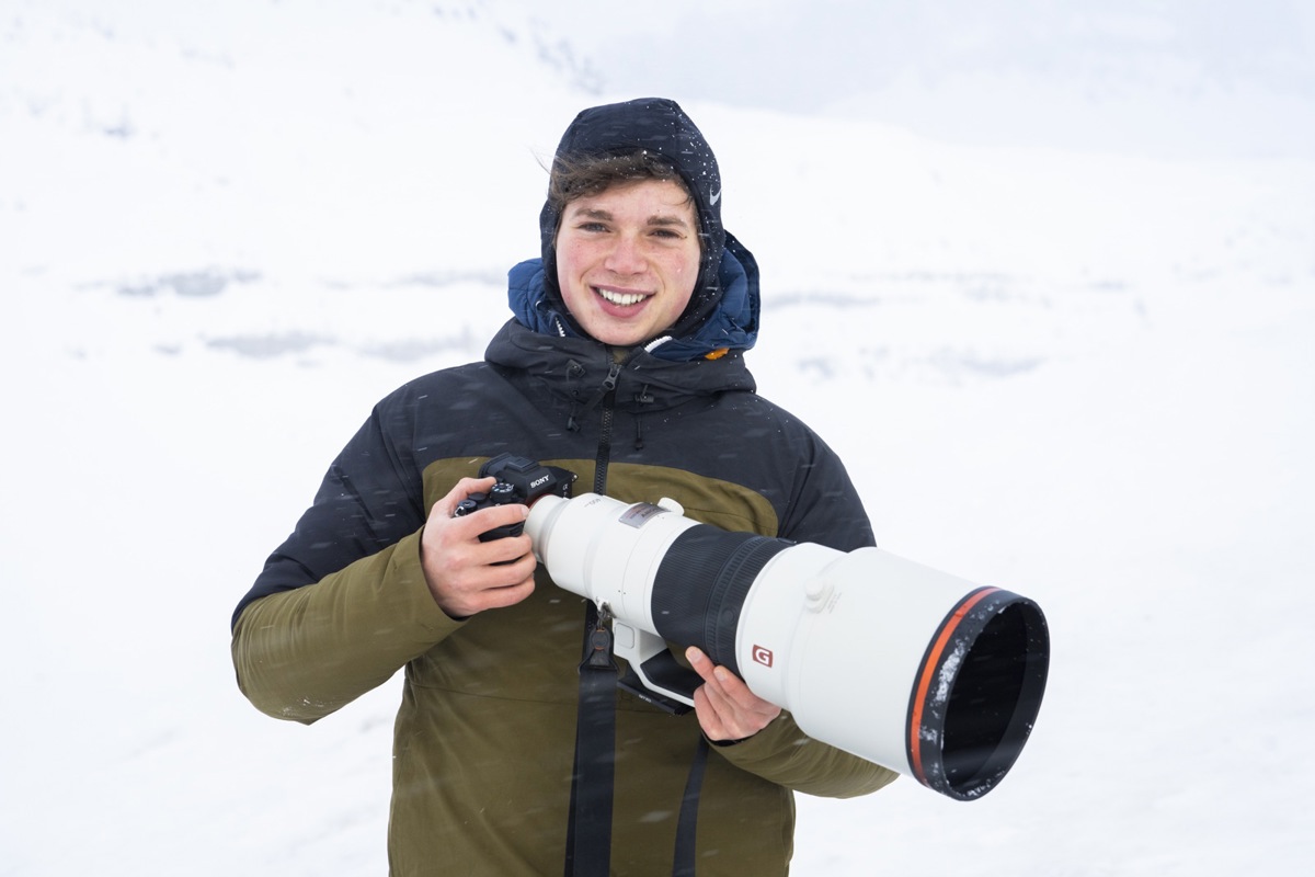 Levi Fitze will über Fotos die Liebe zur Natur vermitteln.