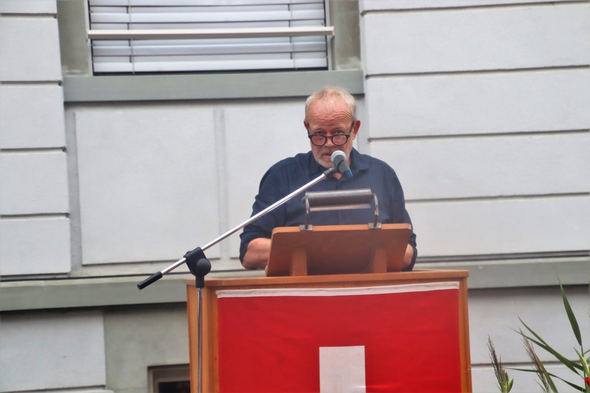 Staatsarchivar Beat Gnädinger forderte zu vermehrtem Miteinander auf.