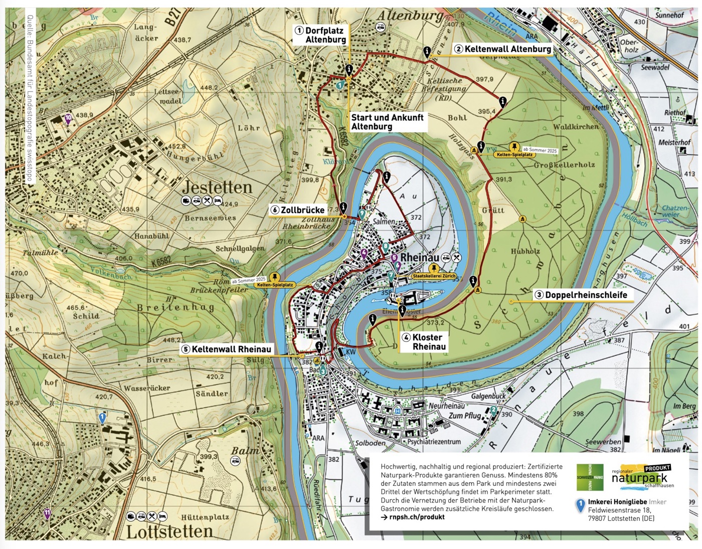 3009 1 Keltenweg Karte Zvg17
