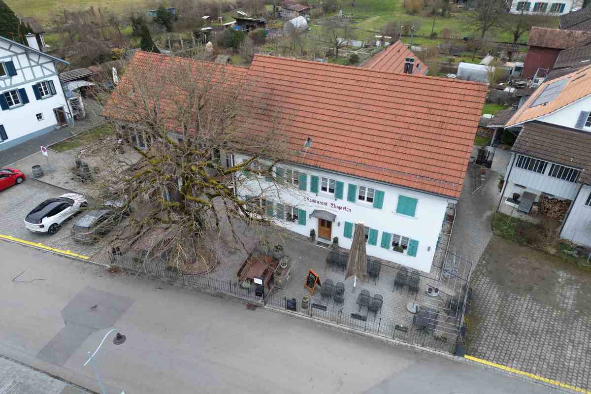 2016 neu gebaut und wieder eröffnet: Das Restaurant Augarten.