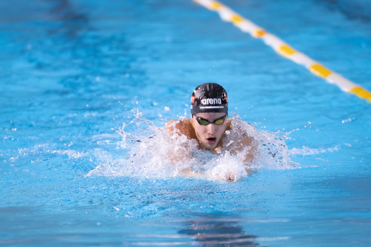 Levin Gyger schwamm in seiner Altersklasse allen davon und holte über alle vier Rennen die meisten Punkte.