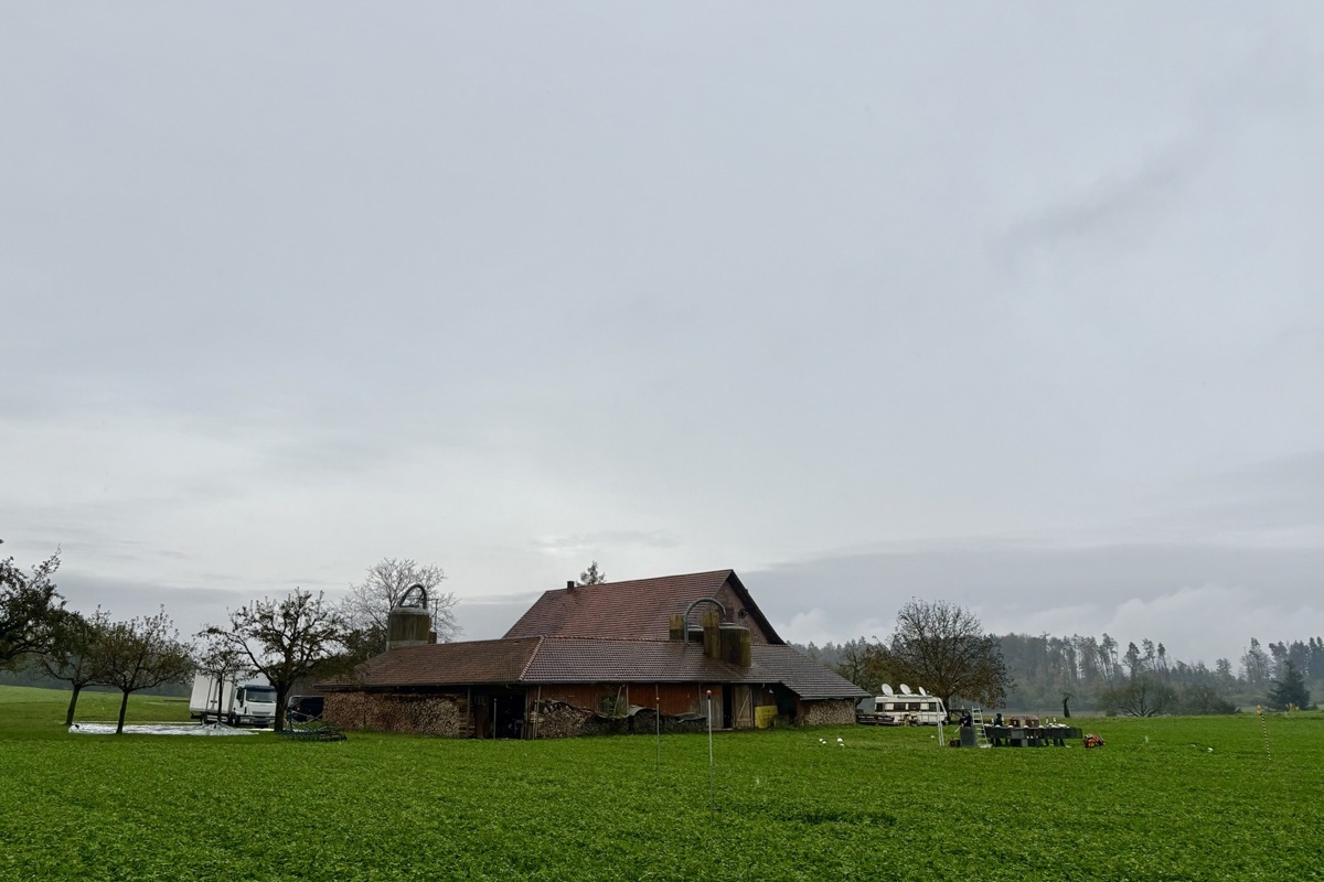 Maloney ermittelt neu im TV – diese Woche wurde auf einem Bauernhof in Rutschwil gedreht.