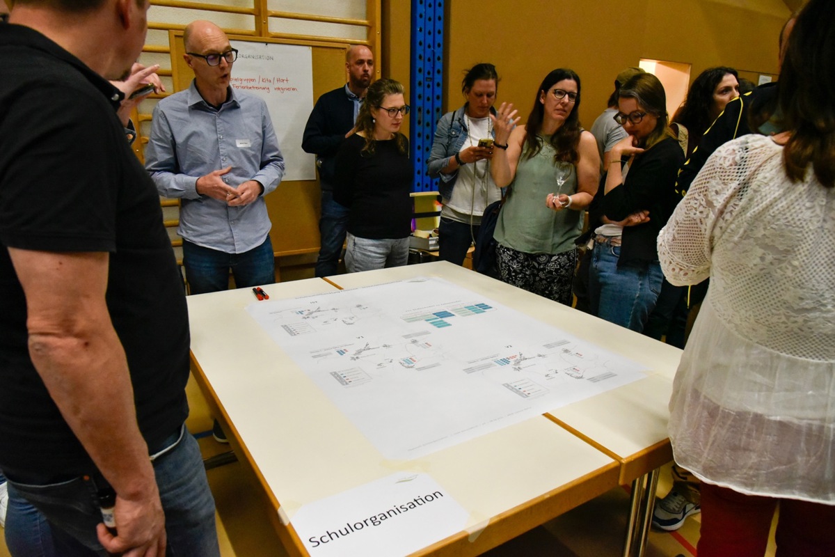 Bereits im April wurden die Pläne zu den verschiedenen Varianten präsentiert und eifrig diskutiert.